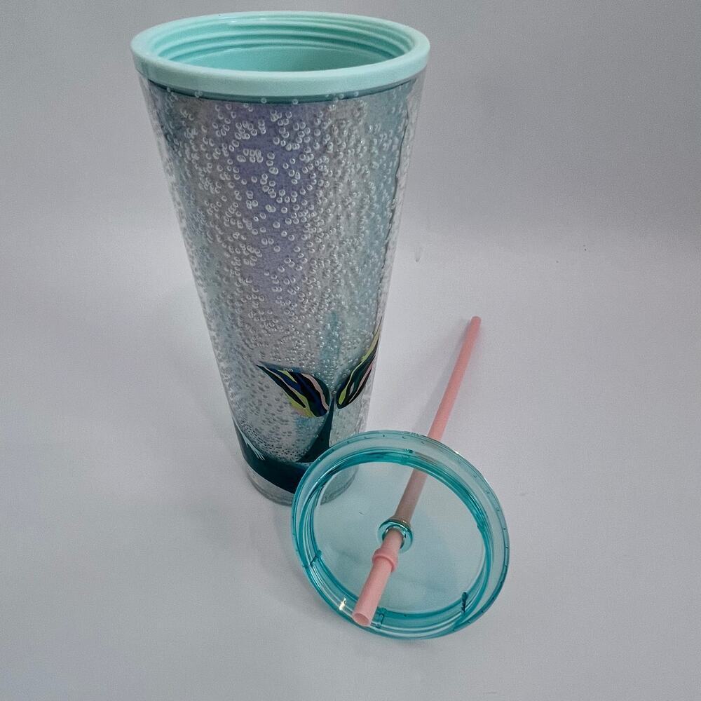 STARBUCKS 2024 ANNIVERSARY MINT GREEN BUBBLESEED SIREN TUMBLER VENTI 24OZ NEW - Picture 6 of 10